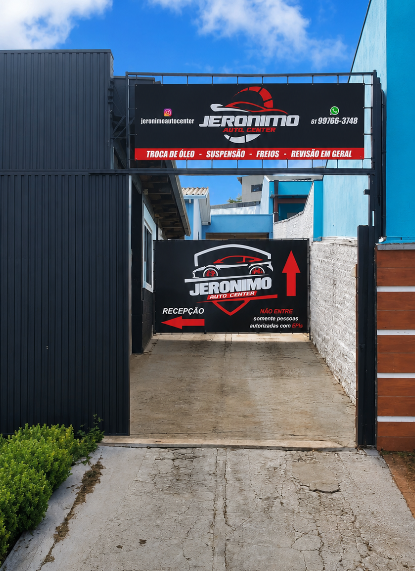 Fachada da Jerônimo Auto Center
